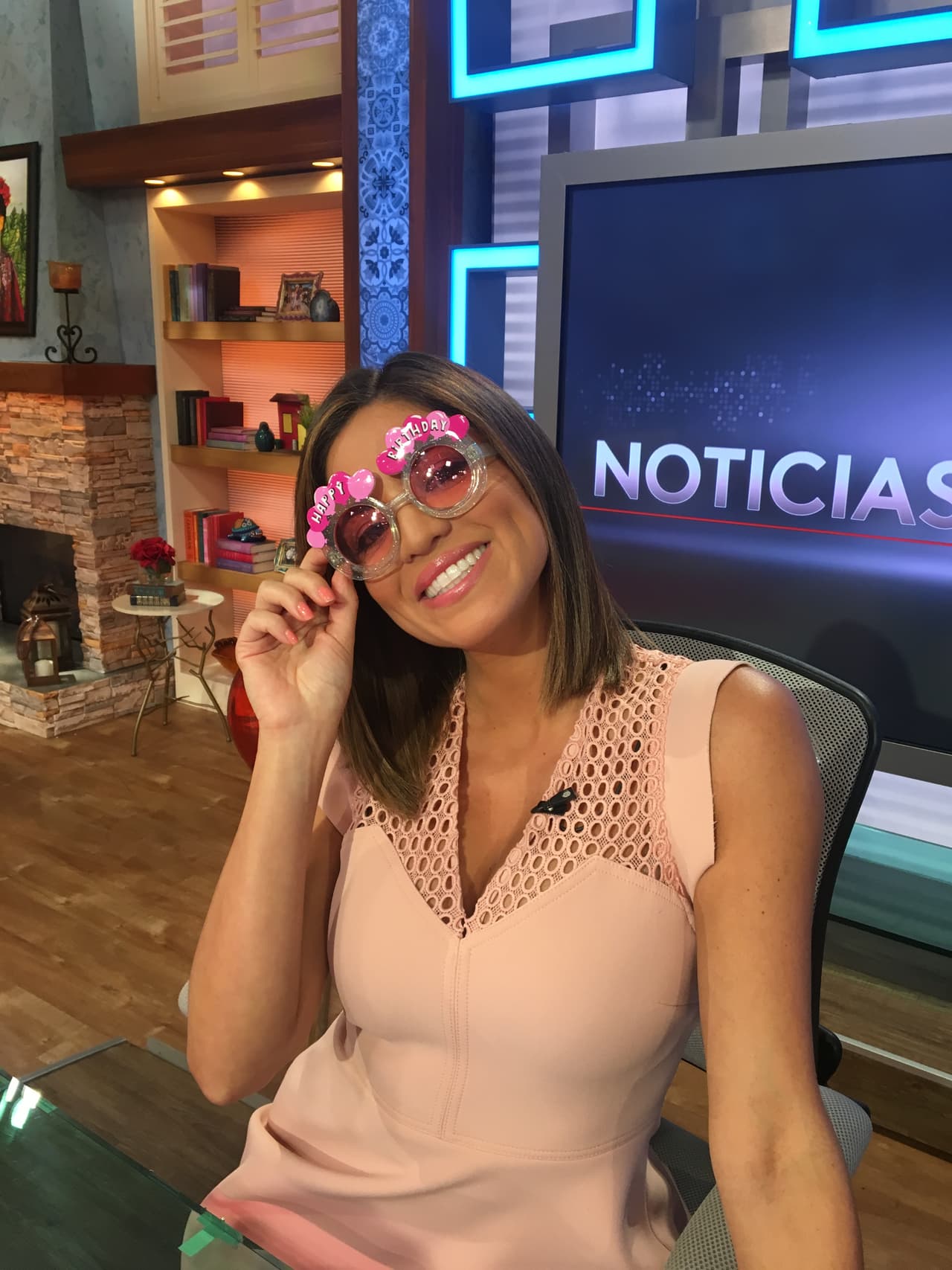 Así de radiante llega Pamela a los 35 años.