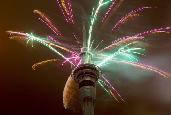 Mira esta vuelta por el mundo con las mejores imágenes de la llegada del 2015 y, ¡Feliz Año Nuevo!