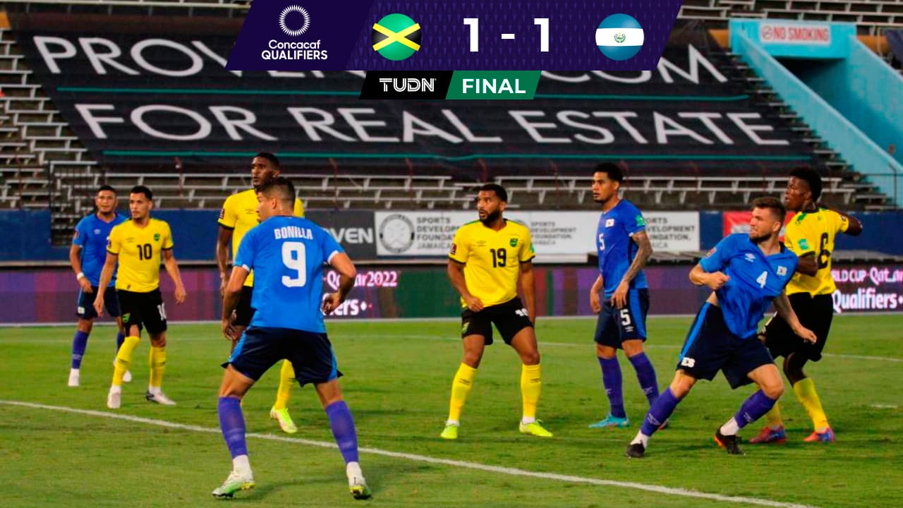 ¡No hubo milagro! El Salvador empata en Jamaica y queda fuera de Qatar