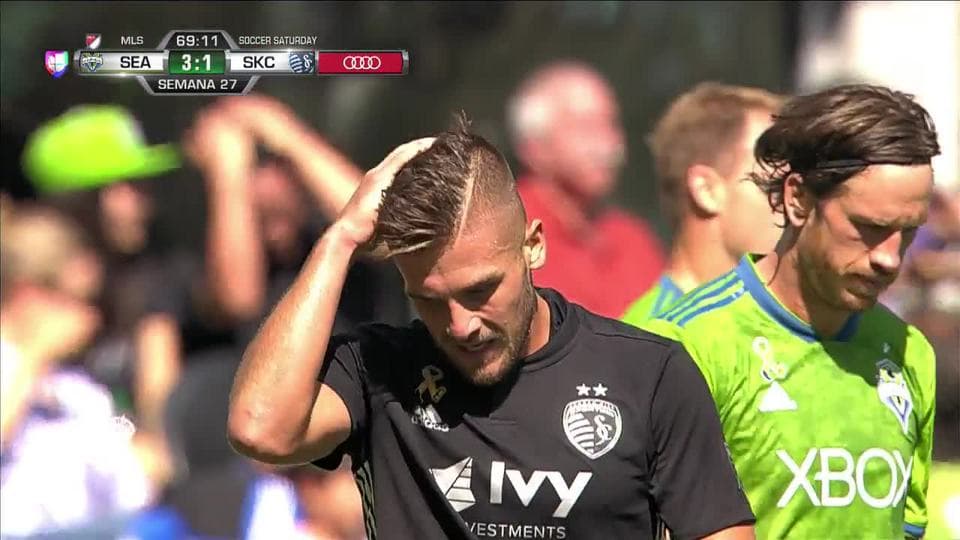 Tiro desviado de Diego Rubio