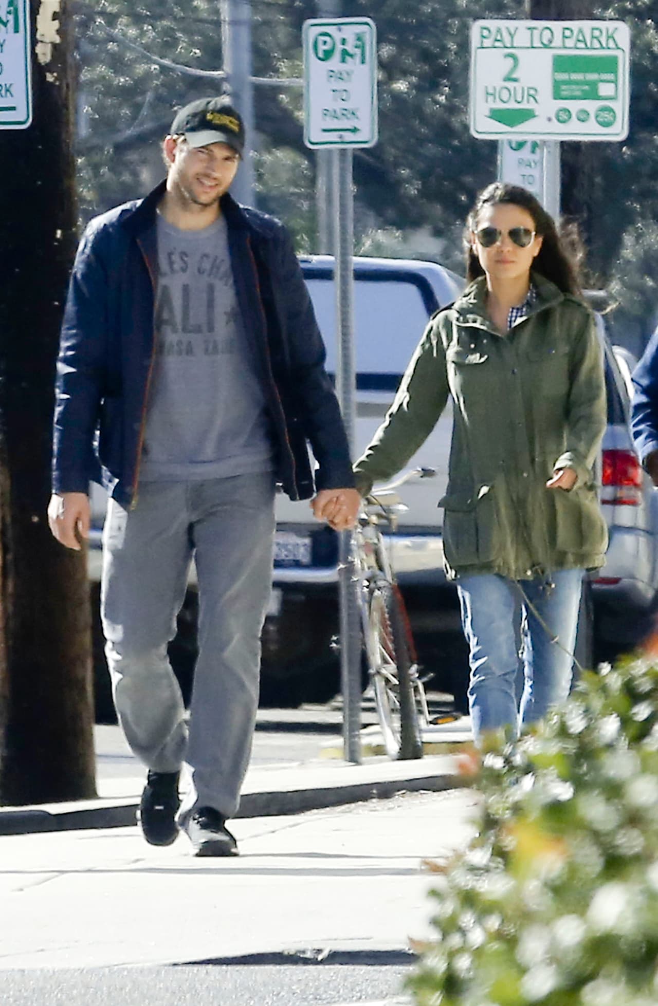 No se soltaron de la manita por nada.