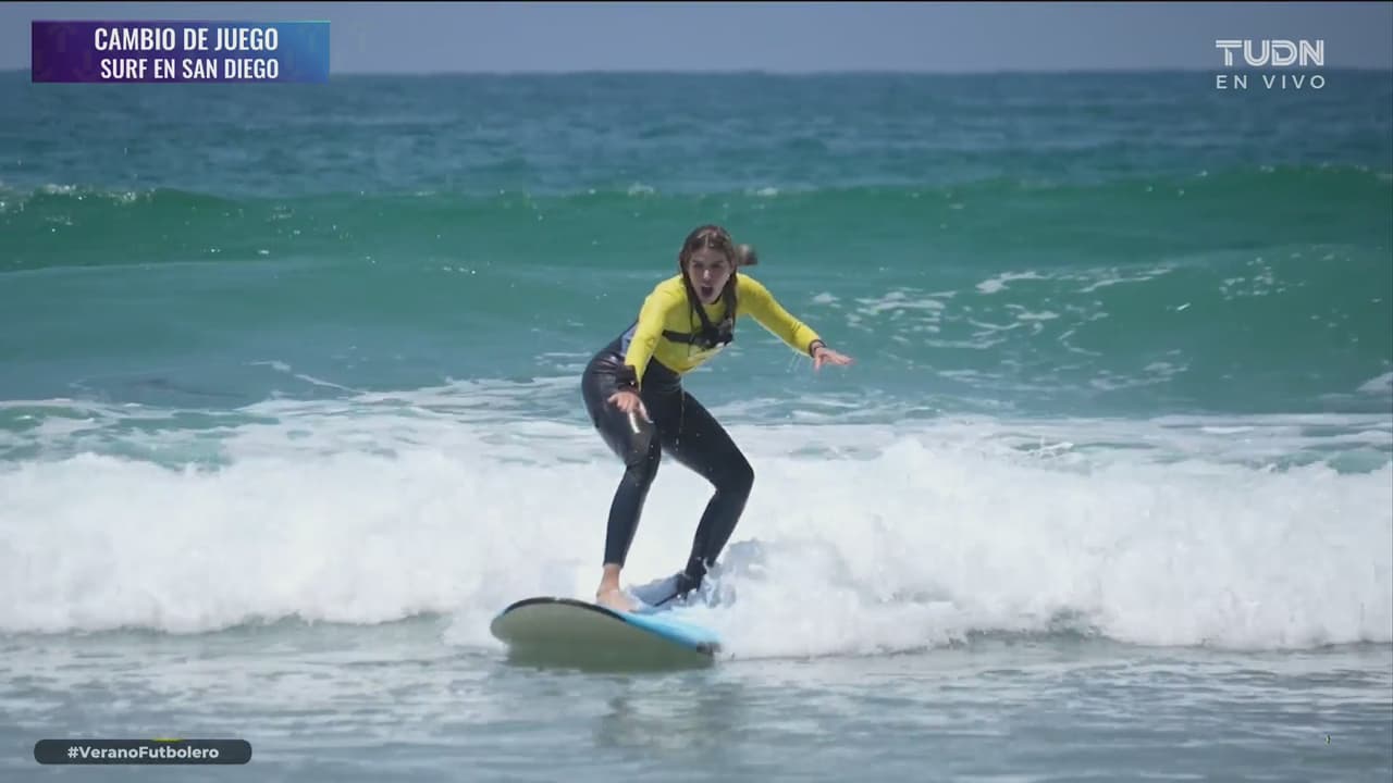 Cambio de Juego con Marie Claire: Surf en San Diego