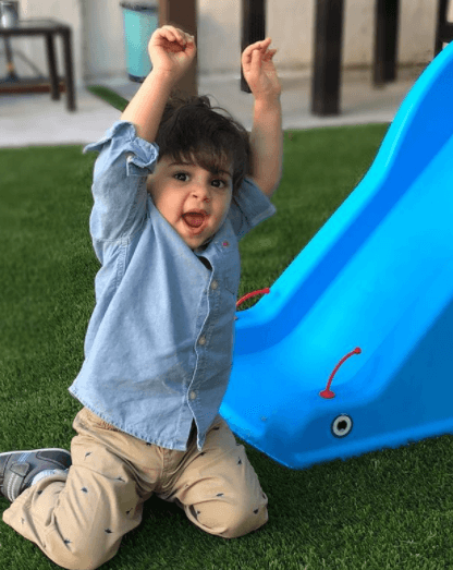 A través de sus redes sociales, Lourdes comparte los divertidos momentos que vive con su hijo.