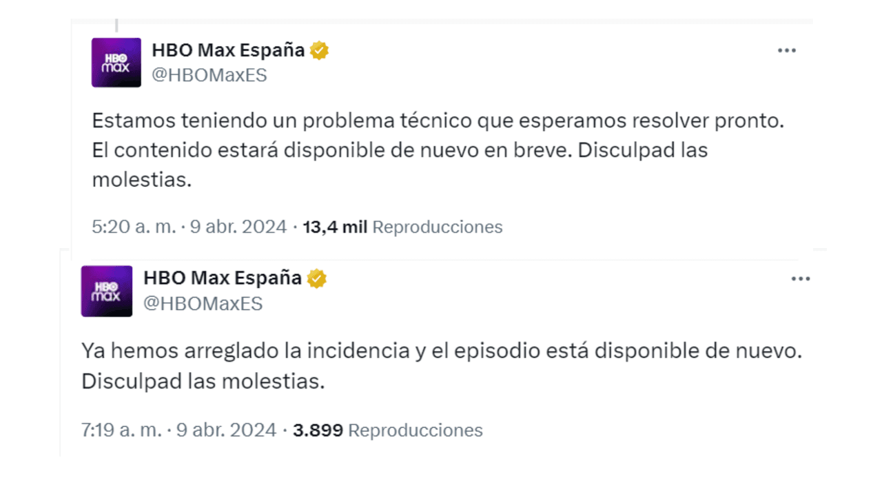 HBO Max tuvo problemas técnicos con la serie documental 'El caso Sancho' tras su estreno.