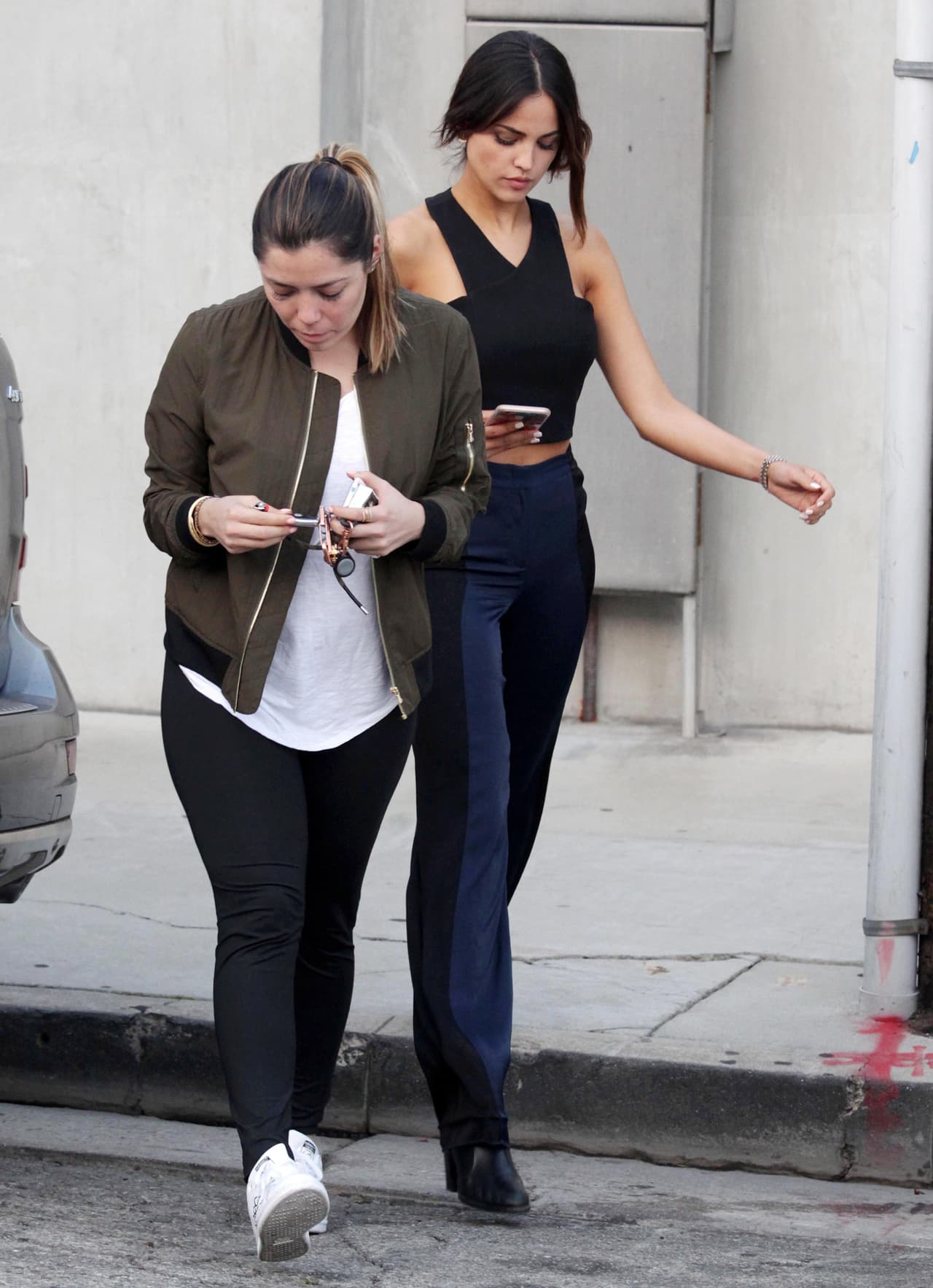 Caminaron algunas calles.