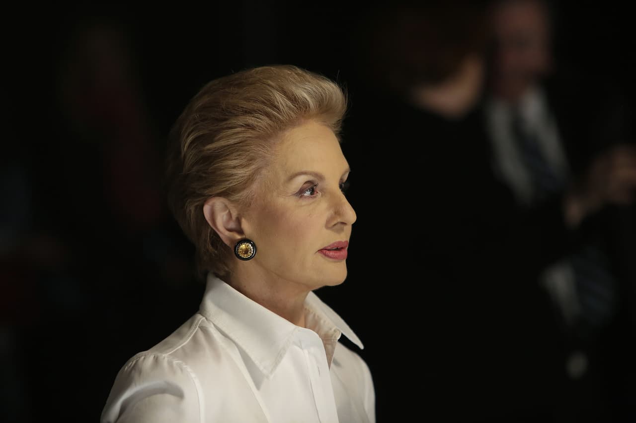 La diseñadora venezolana, Carolina Herrera