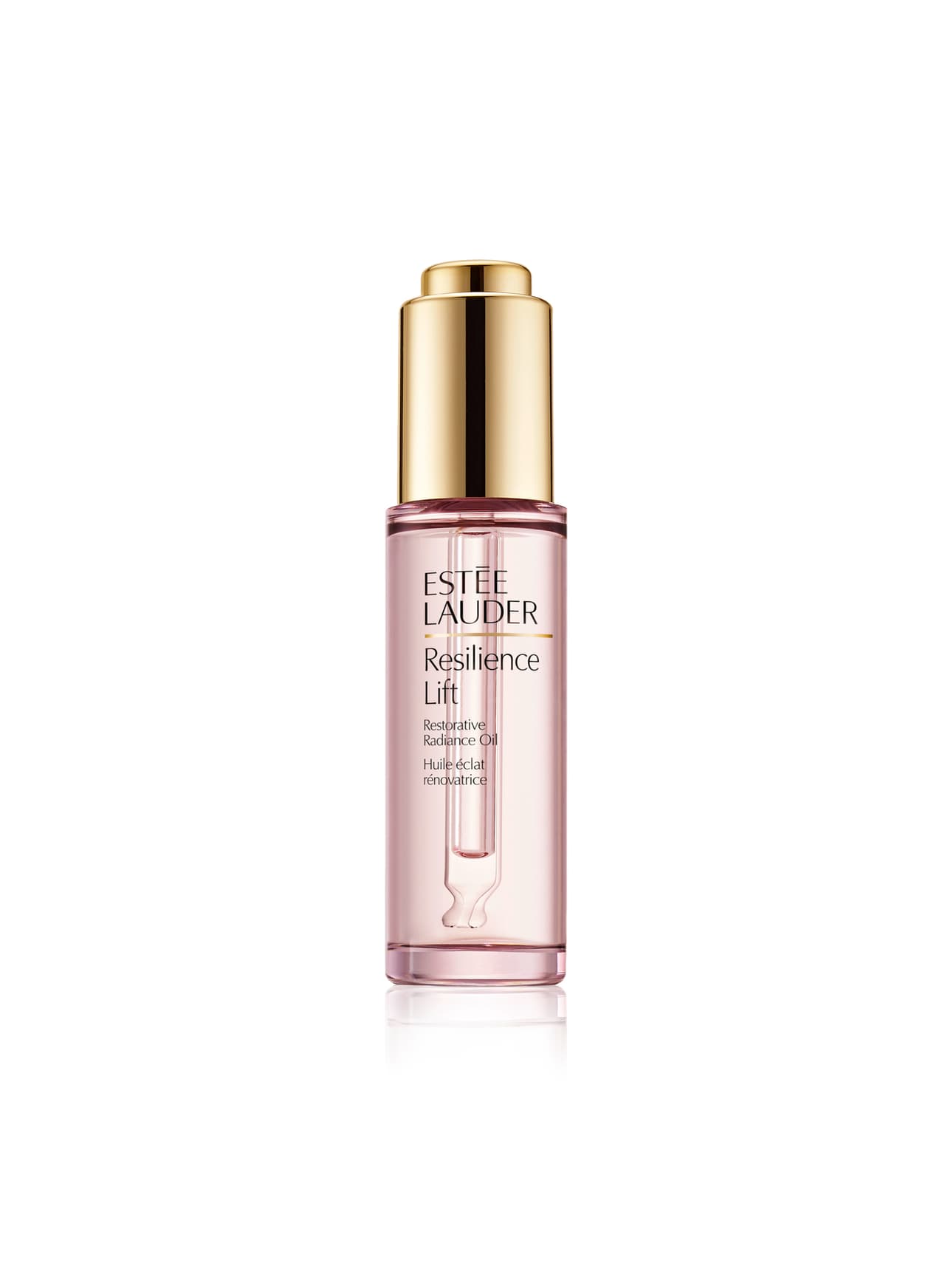 —Resilience Lift Restorative Radiance Oil, de Estée Lauder. Este lanzamiento de la firma americana le da nueva vida a tu piel con lift resplandeciente. Actúa como una infusión de juventud ya que sus componentes combaten la fatiga gracias a sus ricos nutrientes. La piel comienza a recuperar su elasticidad desde la primera aplicación. 30 ml/70 USD