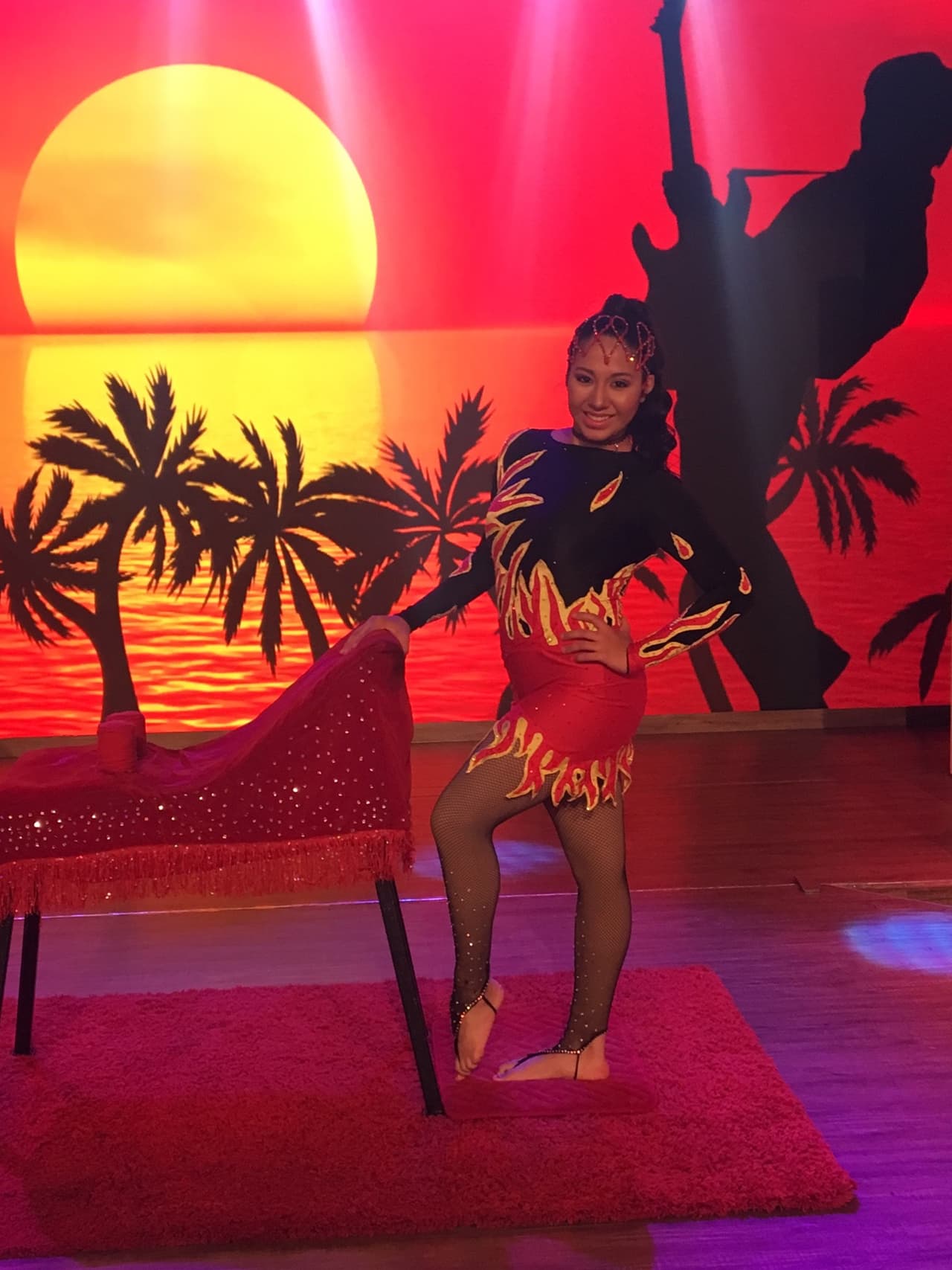 Ella es Isabella y tiene una gran pasión por el circo