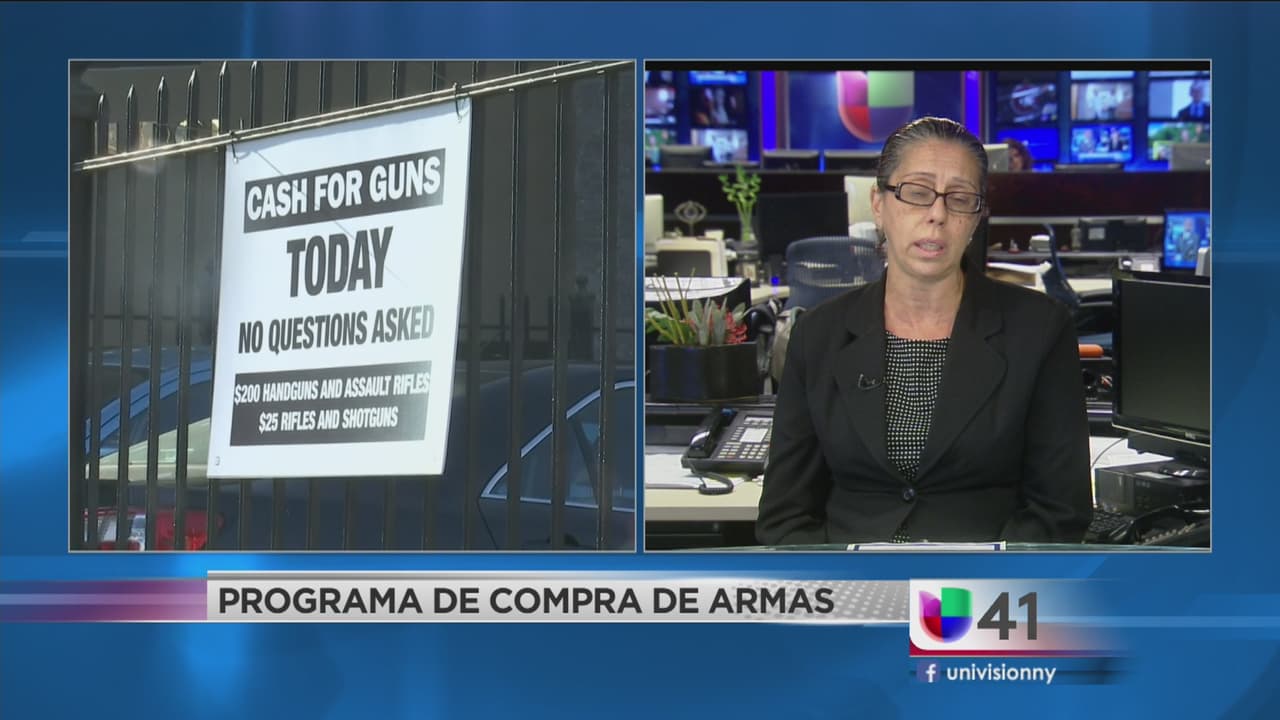 Recibe 200 dólares por cada arma que entregues en El Bronx, sin dar explicaciones