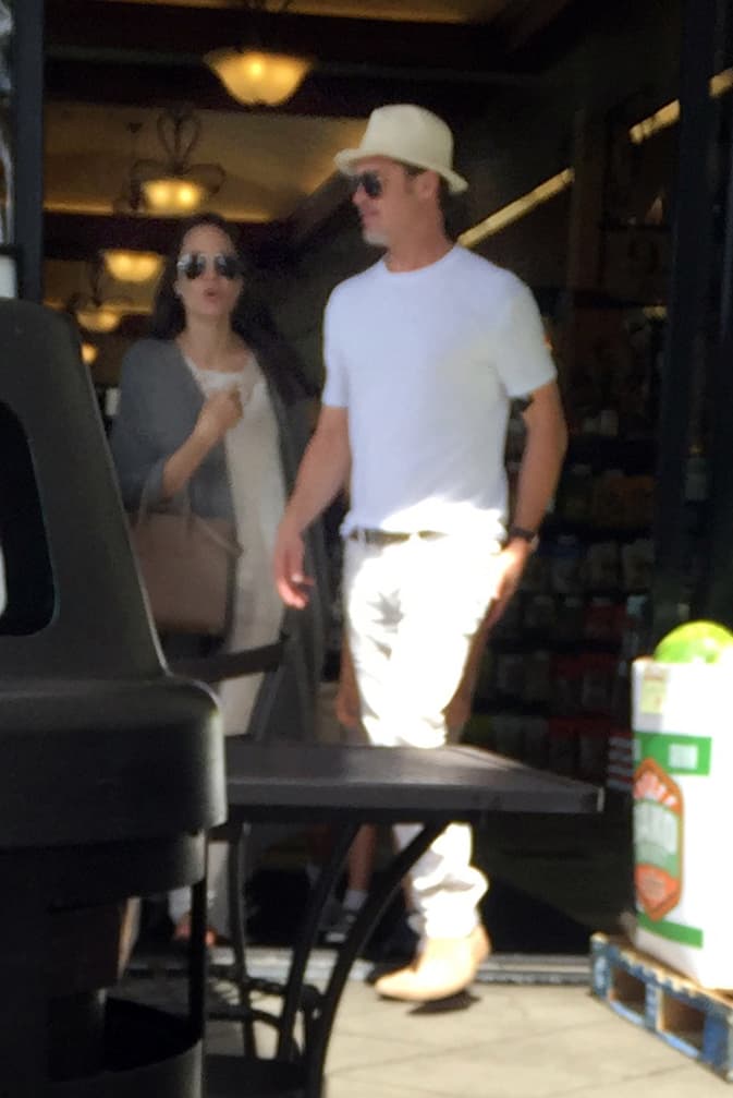 Para celebrar el 4 de julio el matrimonio visitó la tienda Gelson's Market.