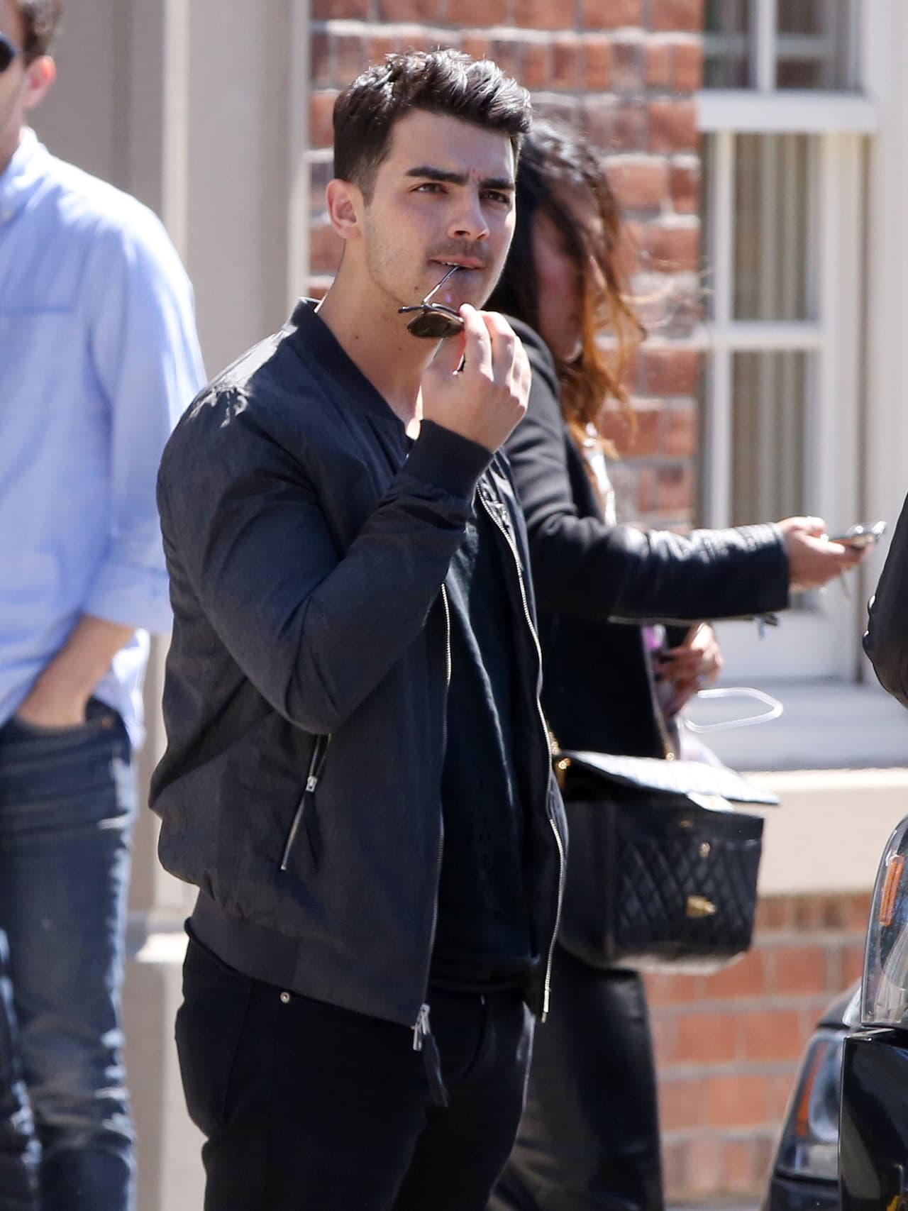 Luego de eso se encontró con la belleza de la modelo.