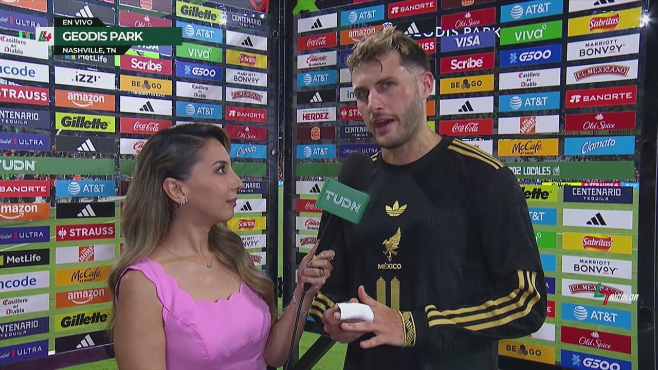 El sentimiento de Santi Gimenez tras marcar con el Tri