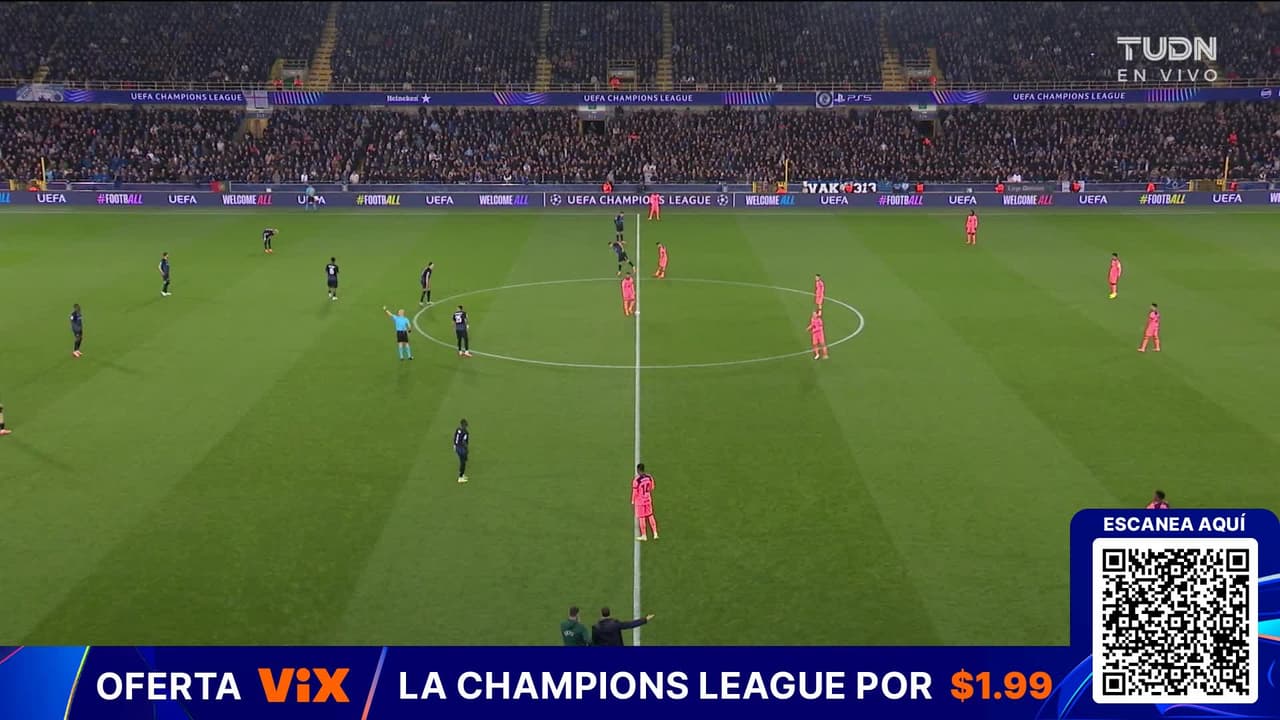 ¡Inicia la transmisión Brujas vs Barcelona AQUÍ!