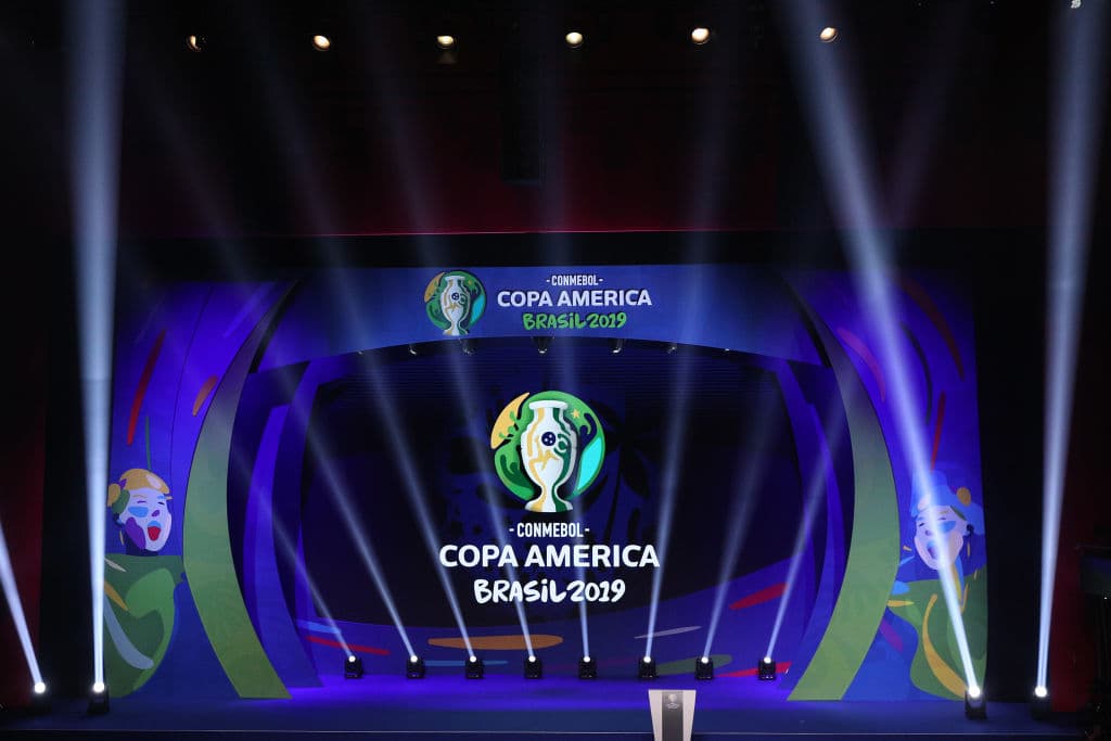 El recinto conocido como Cidade das Artes en Río de Janeiro albergó el sorteo de la Copa América 2019, muchas personalidades e invitados acudieron y abarrotaron el lugar.