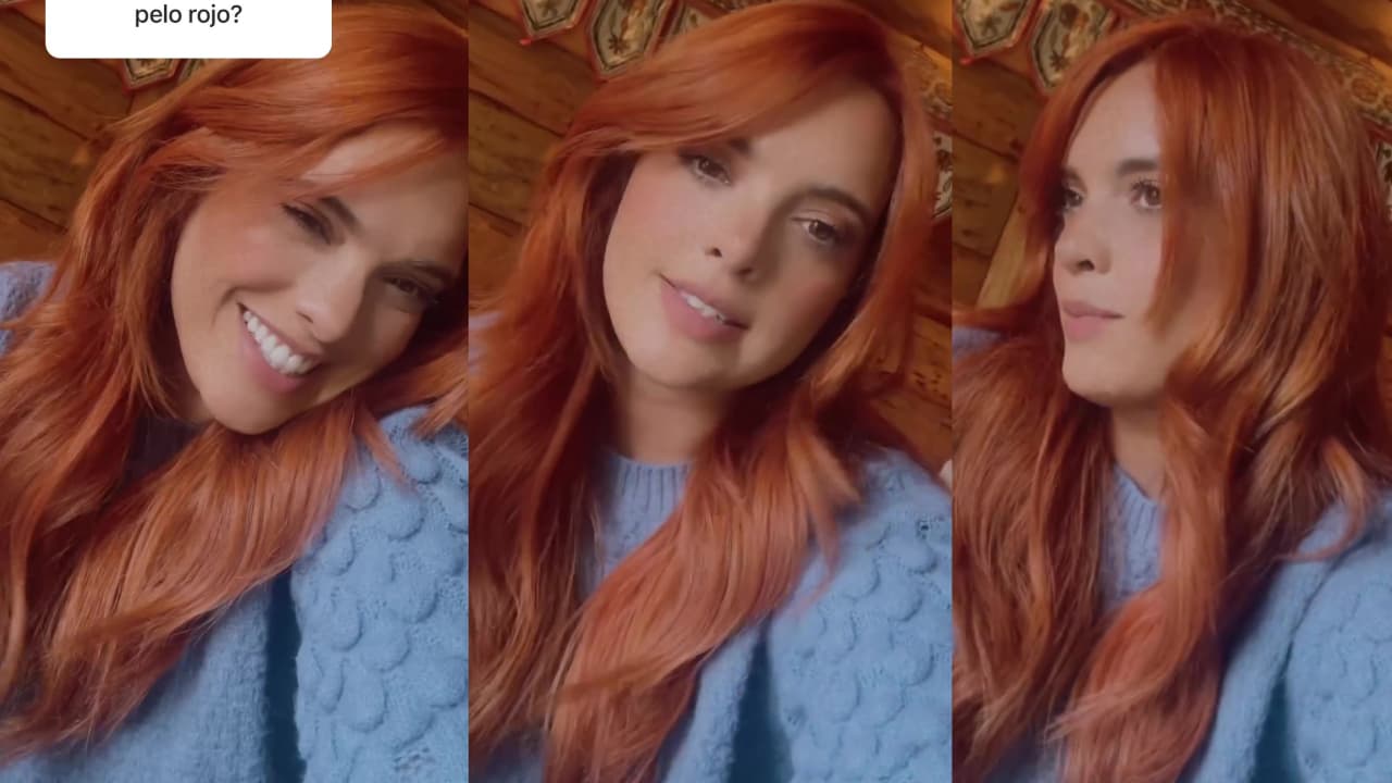 Scarlet Gruber deja de ser castaña y se transforma en pelirroja