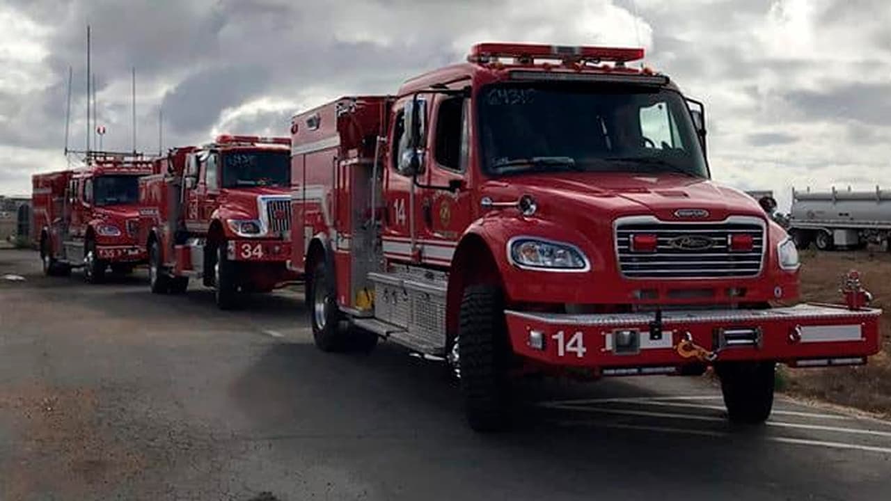 Huracán Helene: Tres bomberos de San Diego resultan heridos cuando se trasladaban a Carolina del Norte