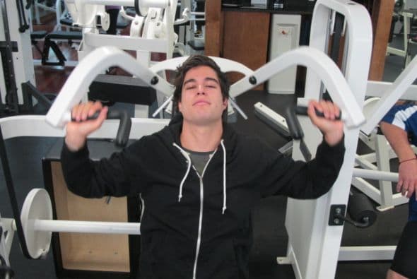 Danilo se veía listo para la acción.