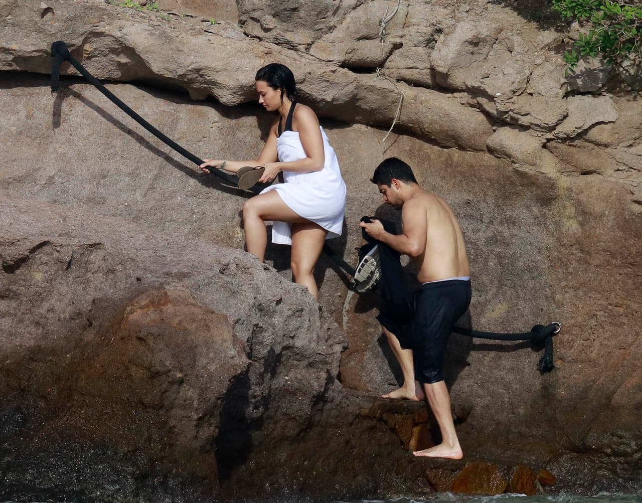 Se nota que les fascina la aventura, por eso son una de las parejas más sorprendentes del espectáculo.