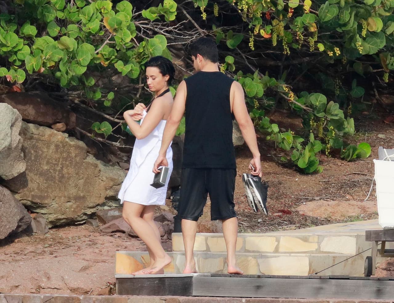 No cabe duda, la parejita se ha tomado unos días para relajarse antes de la Navidad.