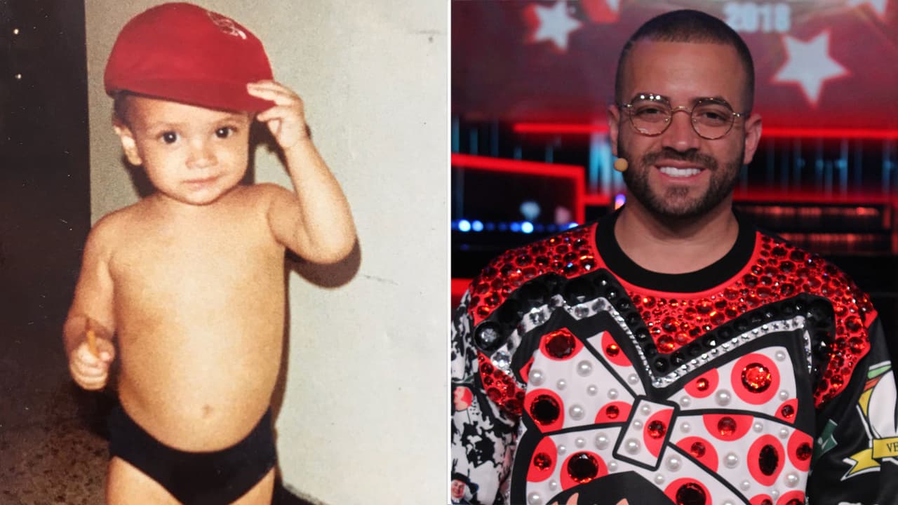 No, no es Adrián di Monte. Se trata de Nacho y era toda una ternurita de pequeño.