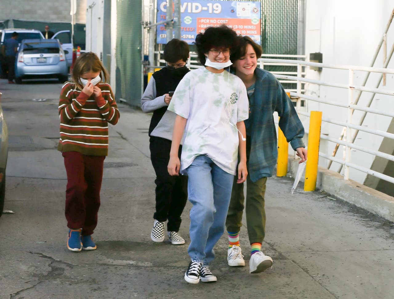 "
<b>Ellos tienen tantos sentimientos</b>. Son adolescentes", dijo la artista sobre sus hijos. 
<br>