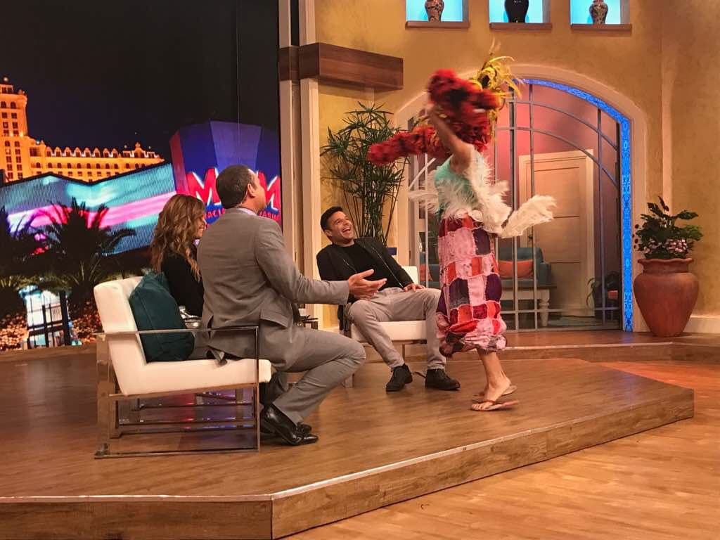 Lo que más le gustó a Ricky fue el plumaje de Mela.