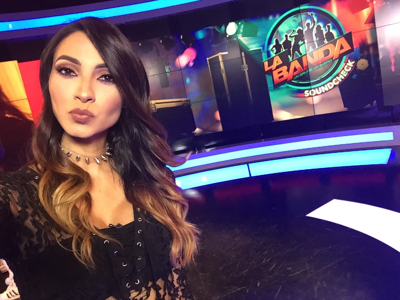 Patricia y José compartieron con los exparticipantes de la primera edición de La Banda, Joshua, Jaime y Sebastián, entre otros invitados en la primera grabación del programa.