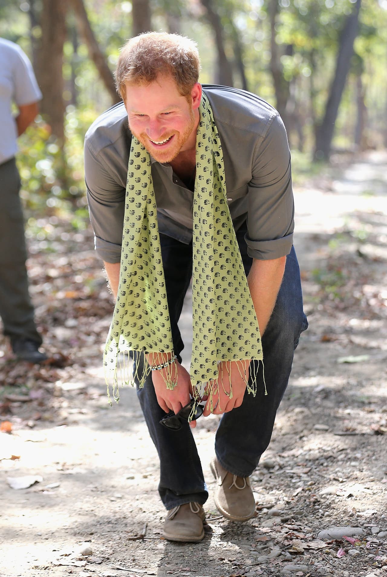 Se le vio muy feliz.