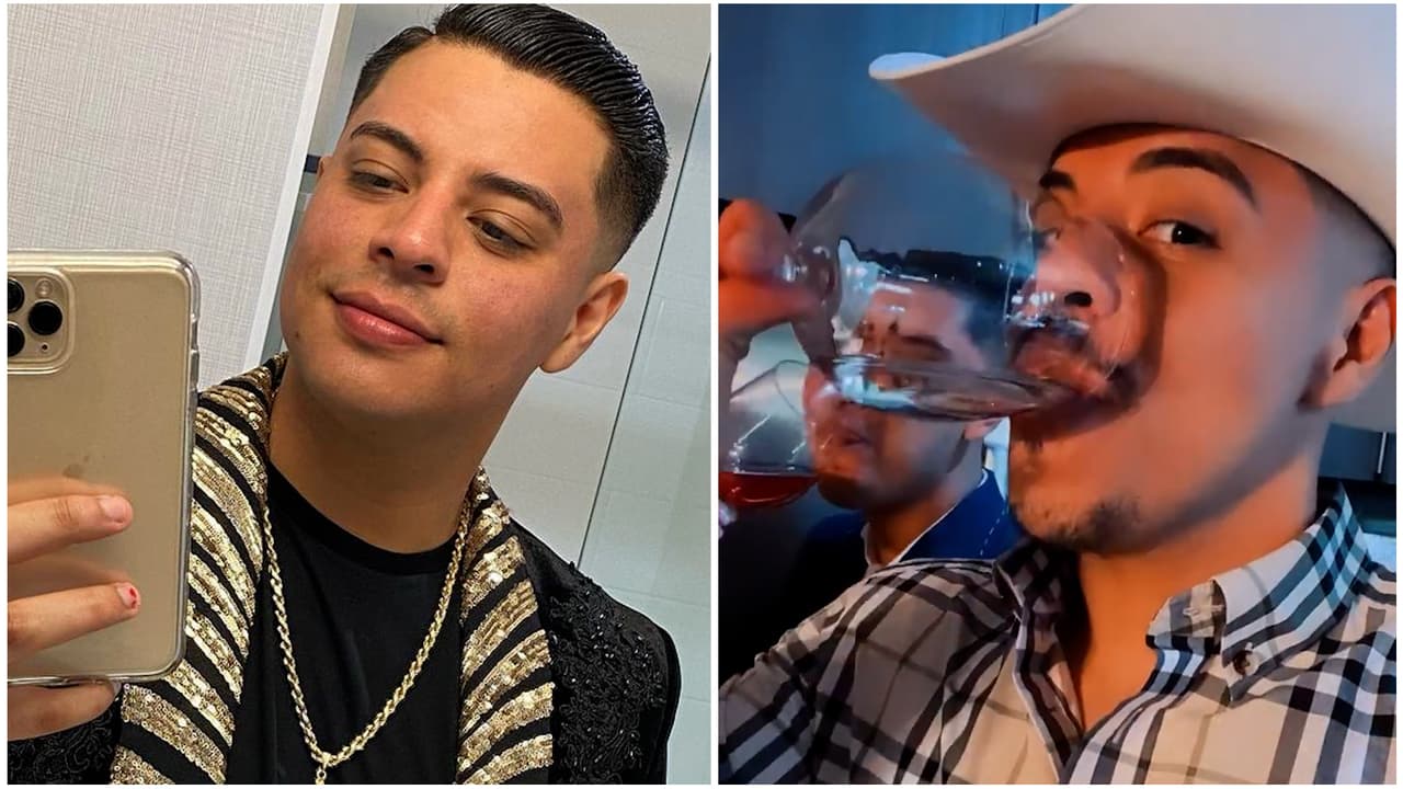 El problema de salud que llevó a Eduin Caz al hospital no impidió que brindara en Año Nuevo