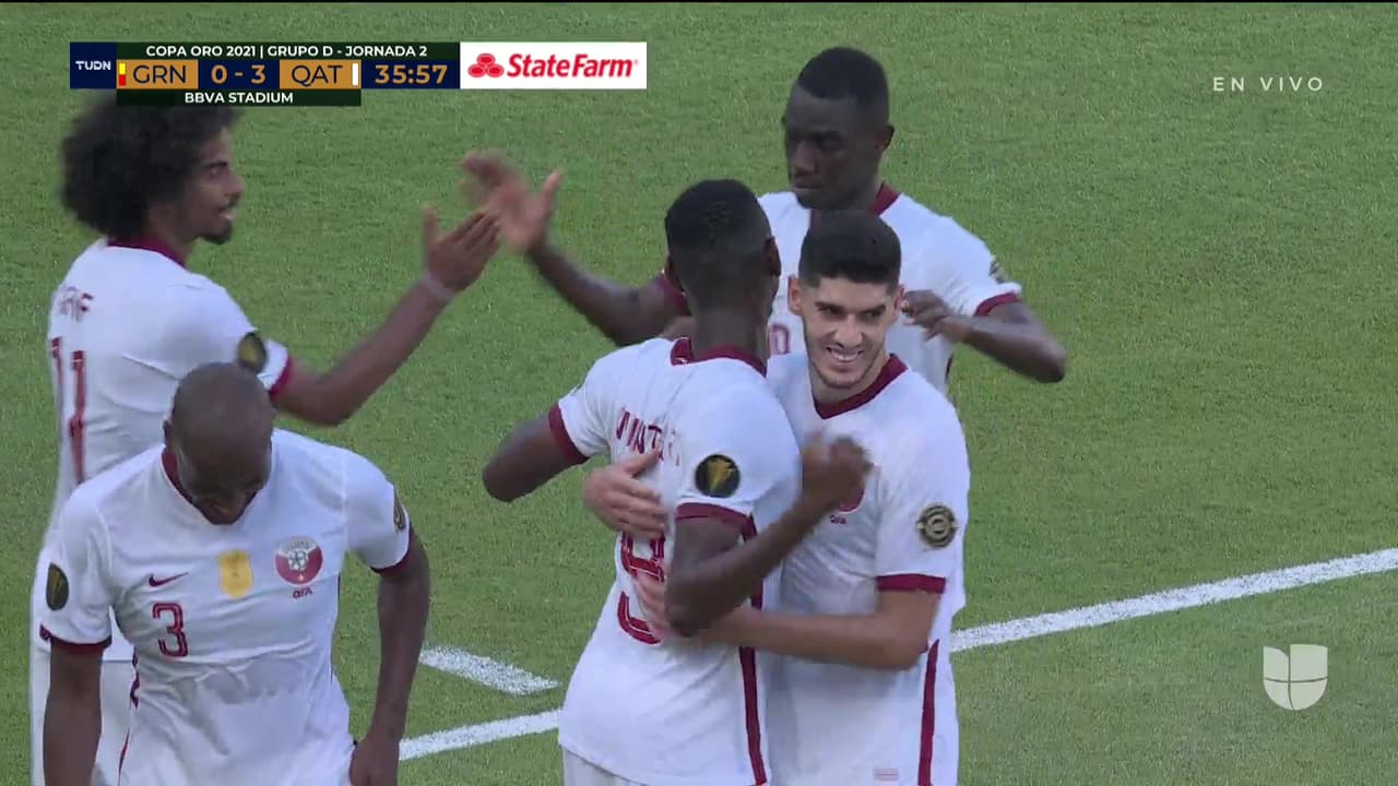 ¡0-3! La defensa de Granada es un coladero y Qatar no desaprovecha