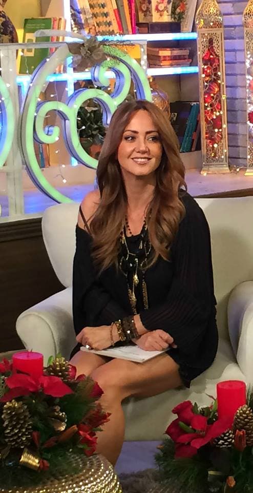 Andrea Legarreta siempre tiene una sonrisa lista para su público.