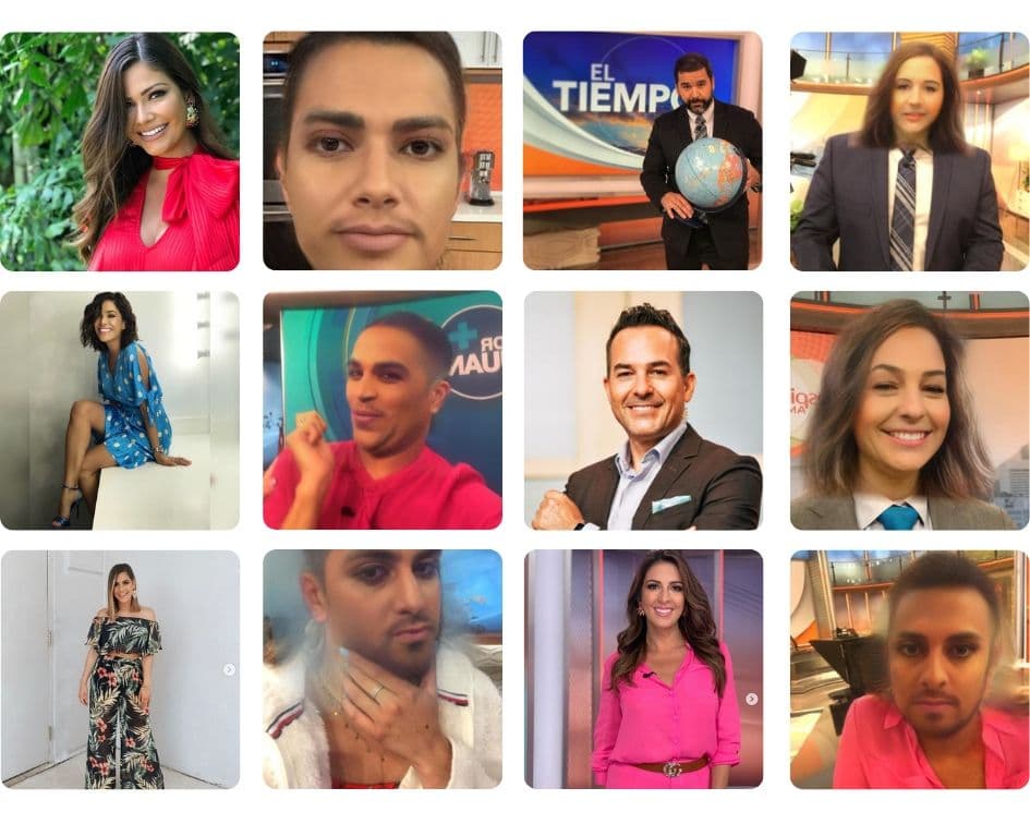 Los conductores del show, anteriormente, se habían divertido con un filtro de Snapchat con la misma función y así fue la comparación. Hasta la exconductora de Despierta América, Ana Patricia Gámez, alcanzó el cambio de sexo digital.