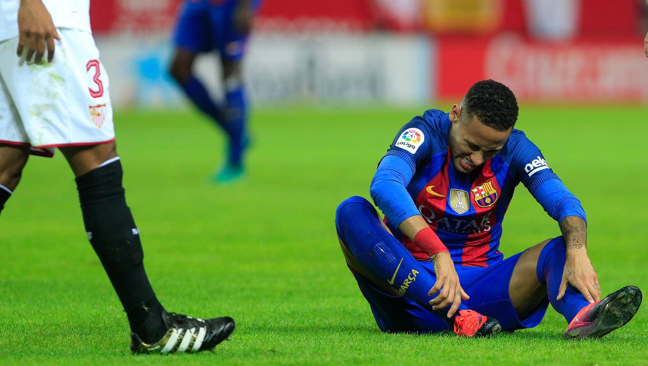 Quejas de los aductores, 2 partidos, siete días fuera.