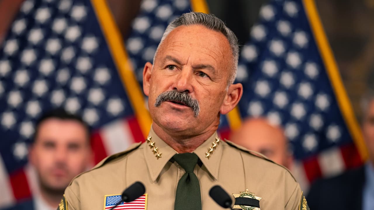 Sheriff de Riverside, Chad Bianco, anuncia su candidatura para gobernador de California