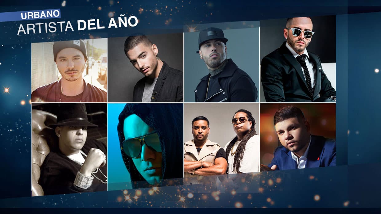 Estos son los artistas urbanos nominados de este año, si ya tienes a tu favorito.