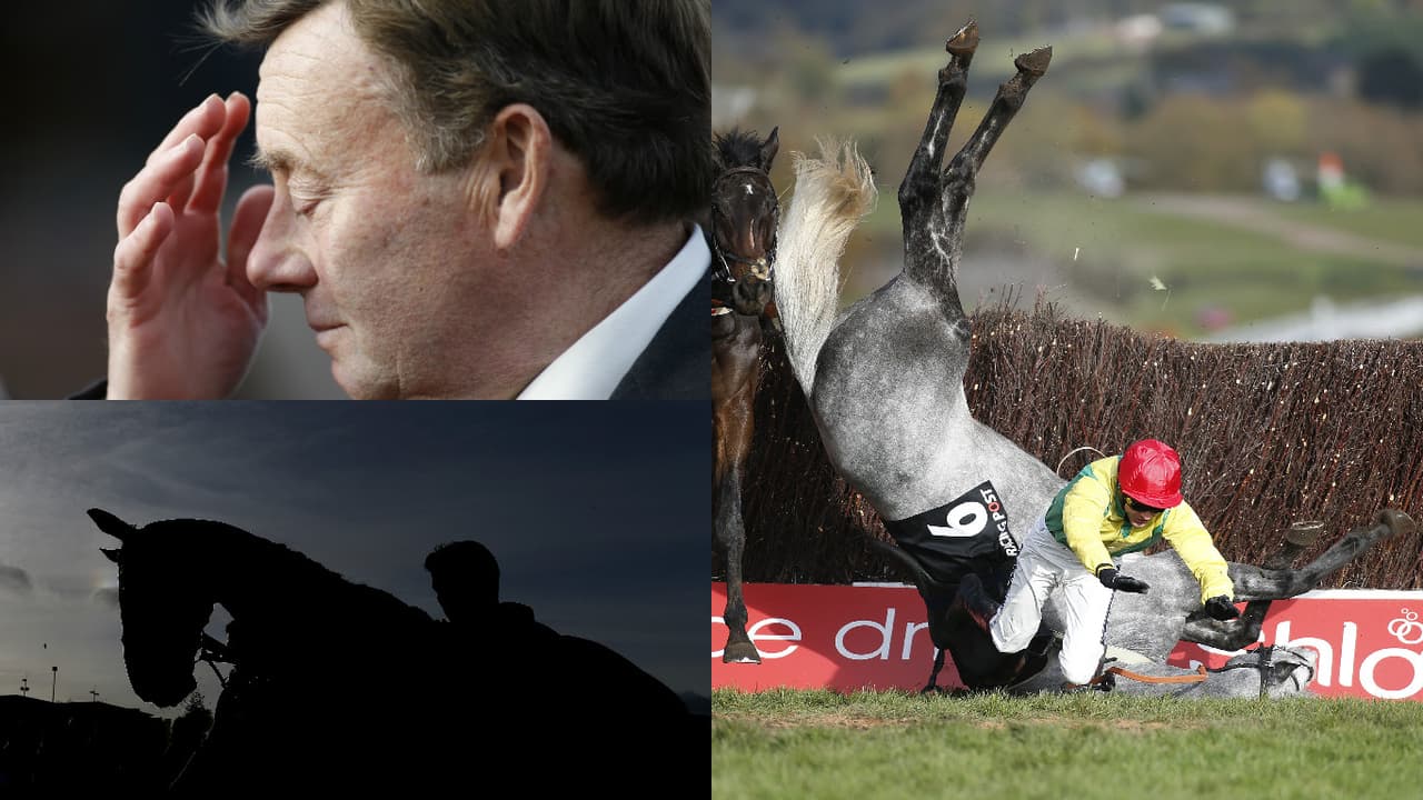 La jornada en uno de los tradicionales escenarios de la hípica en Gran Bretaña pasará a la historia por una situación impresionante, una dura vergüenza y la despedida de un competidor.