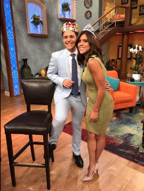 Alejandro Chabán: "Felicidades mi campeona por ganarte con tu talento, humildad y perseverancia la conduccion de este nuevo exito en tu carrera."