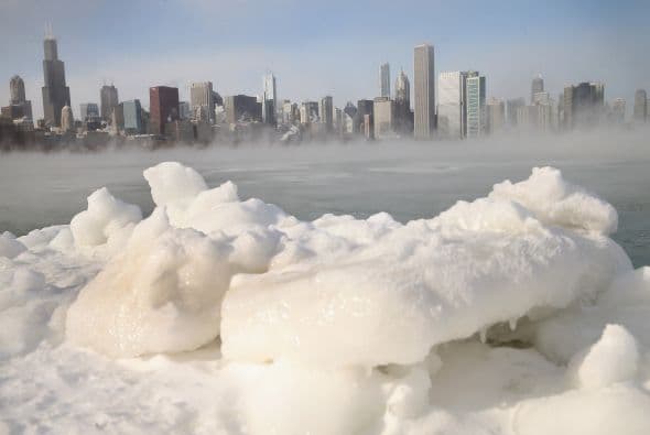 Lo que dejó la ola de frío polar en Chicago 