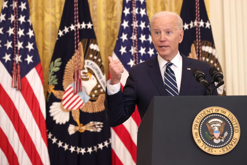 Vacunas, frontera, reelección y 'filibuster': los puntos de la primera rueda de prensa de Joe Biden en la Casa Blanca