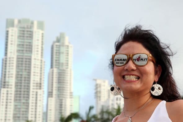 La belleza de la afición del Sur de la Florida se hizo presente.