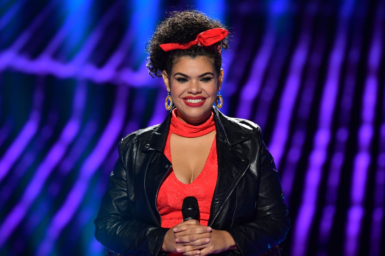 André interpretó 'Eres mía' de Romeo Santos.