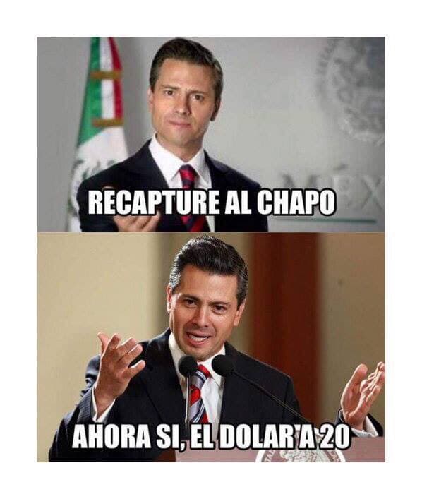 "El Chapo" Guzmán fue capturado una vez más en México y la lluvia de imágenes divertidas no se hizo esperar.