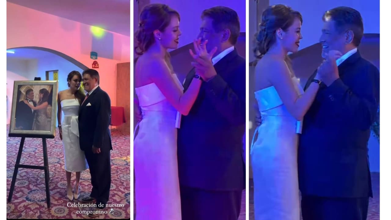 Juan Osorio y Eva Daniela habrían celebrado su compromiso con la familia de la actriz con una fiesta en León, México.