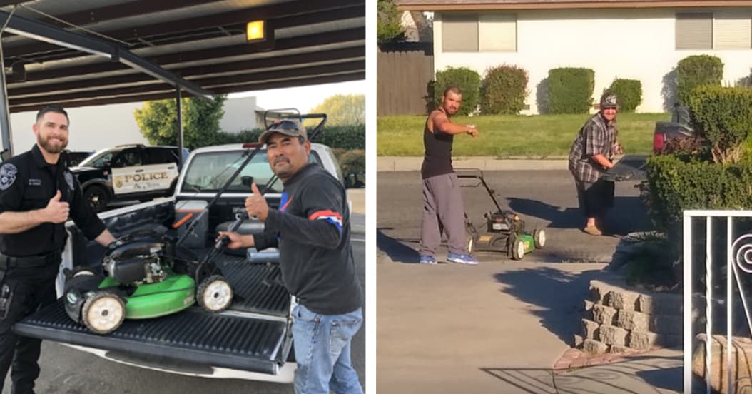 Con ayuda de las redes sociales, policías recuperan maquinaria robada de un residente