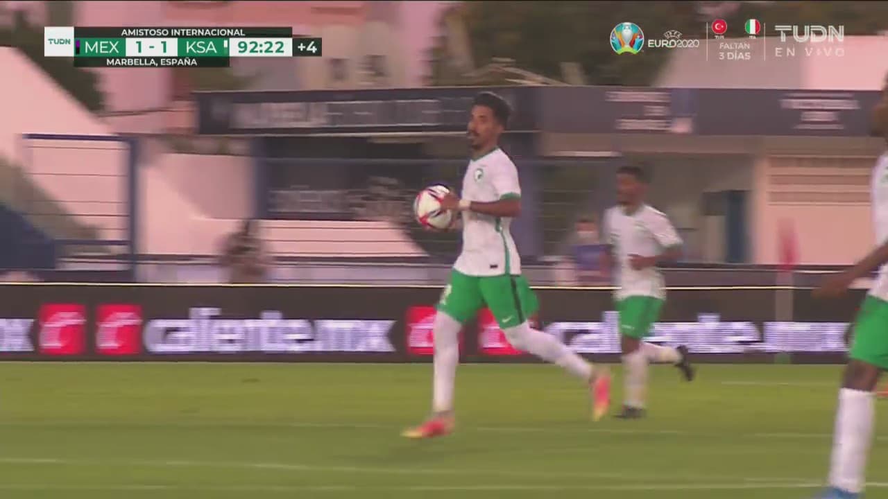 ¡Por dejar crecer al rival! Arabia anota el 1-1 ante el Tri olímpico