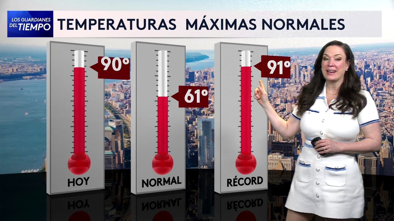 Pronóstico del tiempo hoy en Nueva York: Aumento de temperaturas; el termómetro alcanzará 90 °F