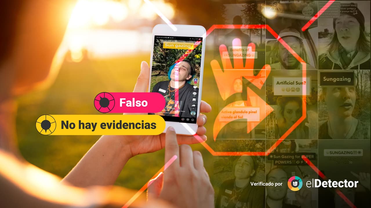 Ver al Sol directamente te puede dañar la vista: verificamos el peligroso reto viral de TikTok