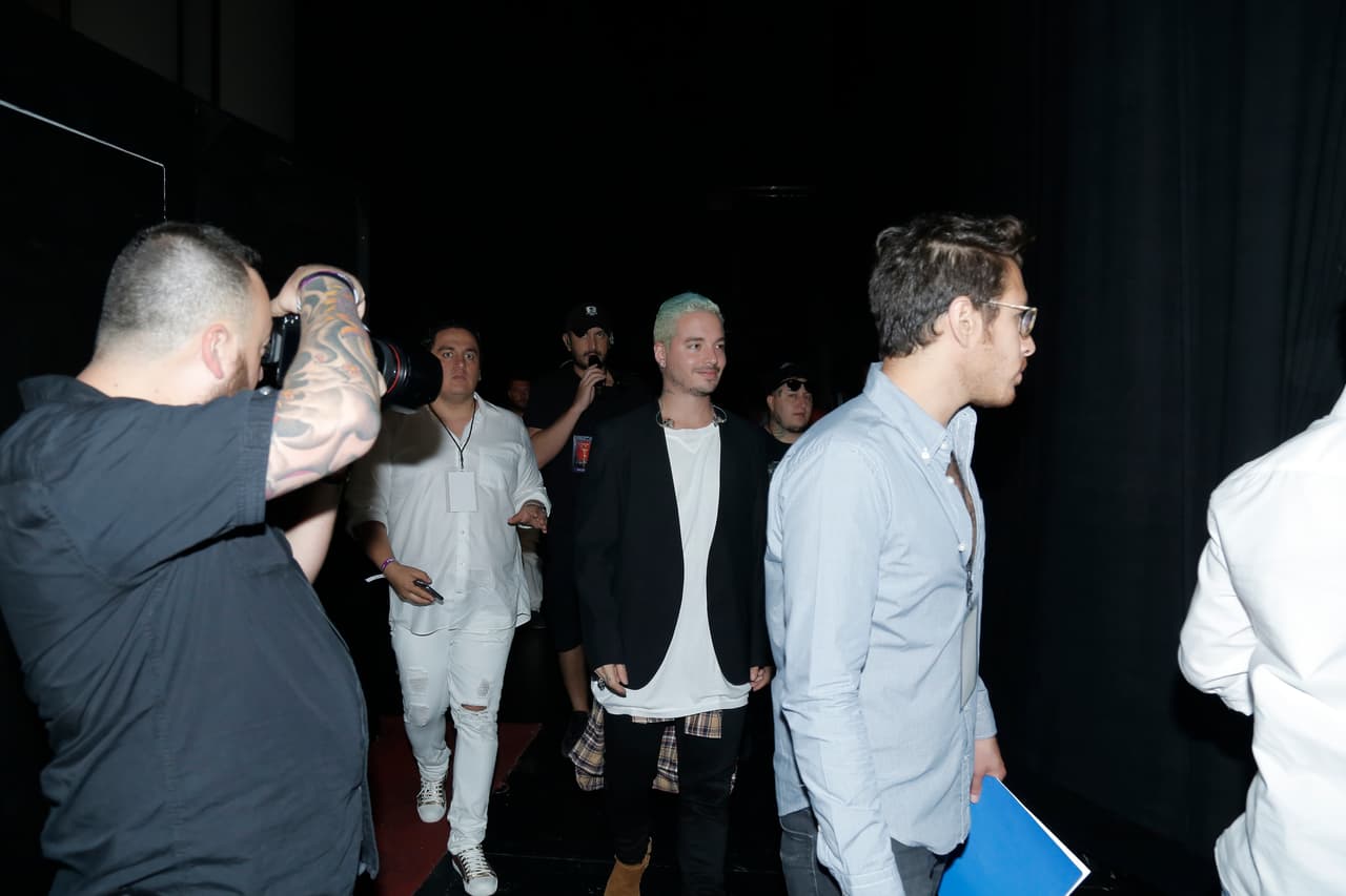 J Balvin fue de los más esperados en la noche.