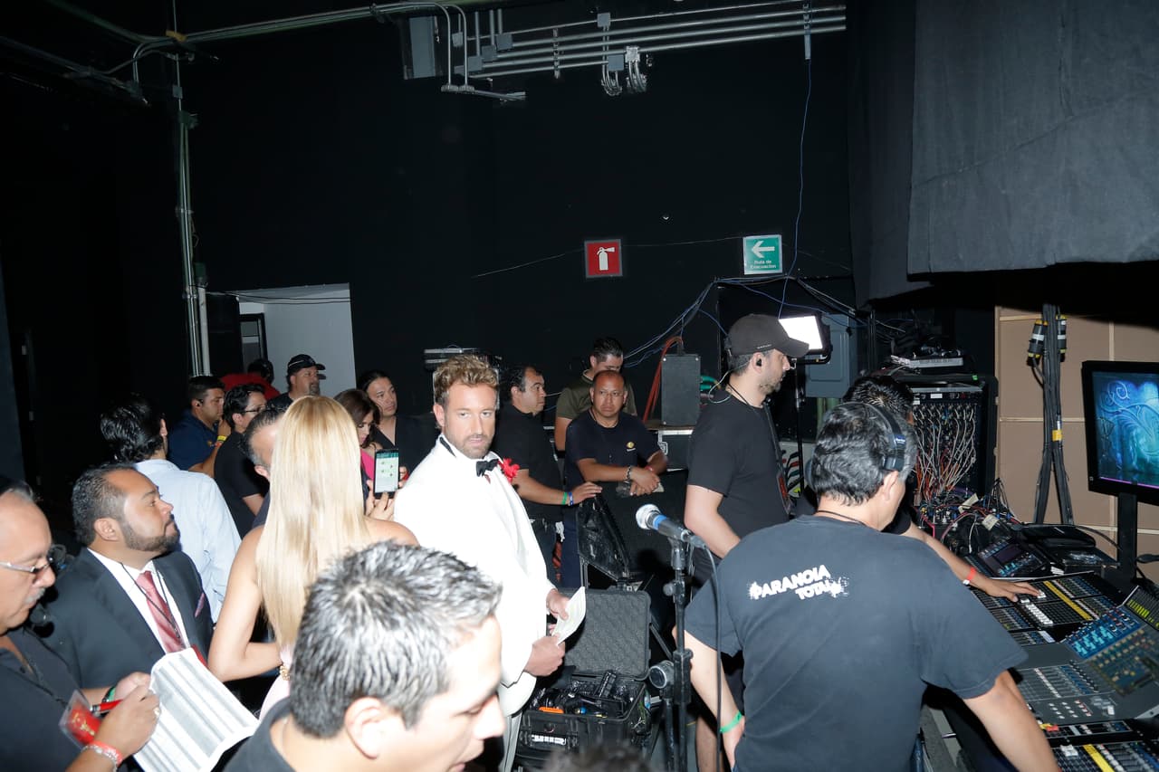 Ya en el interior del Forum Mundo Imperial se vivía mucha adrenalina.