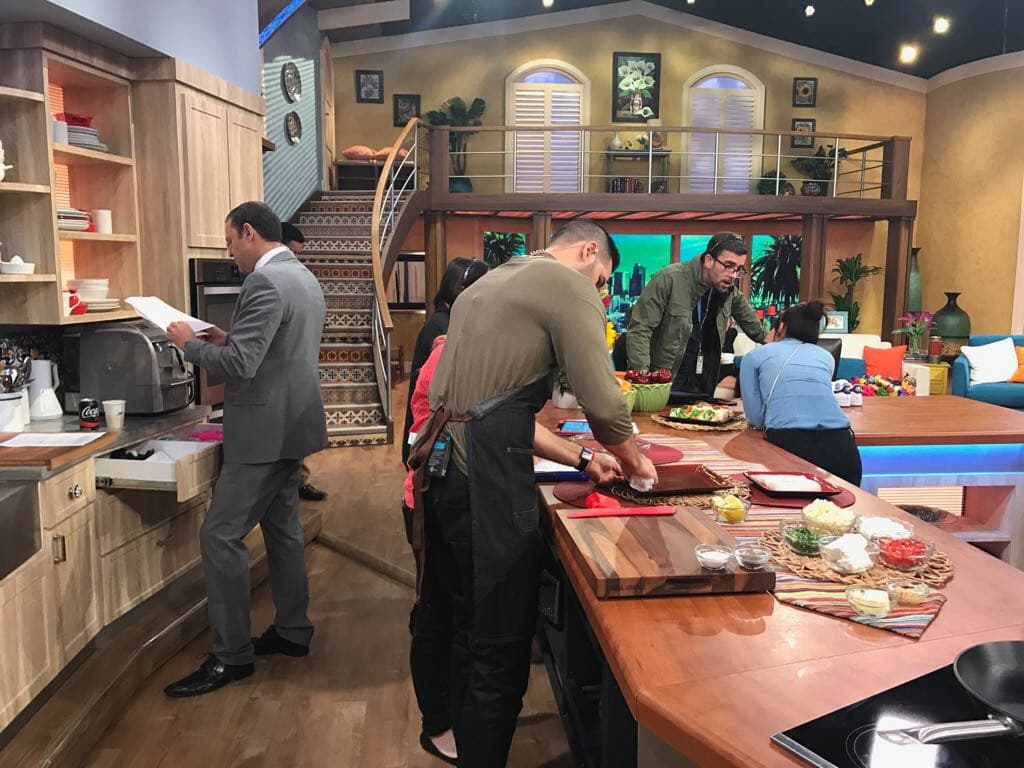 La cocina es el lugar favorito de la casa, el chef Jesús nos preparó un delicioso desayuno.